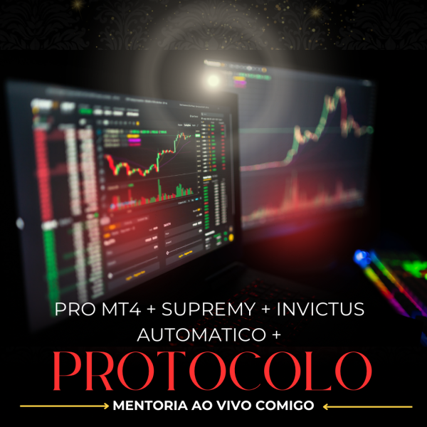 Pacote Completo para Traders: Protocolo + Indicadores + Mentoria Exclusiva com top mundial 🏆 + Robô Automático 🤖!